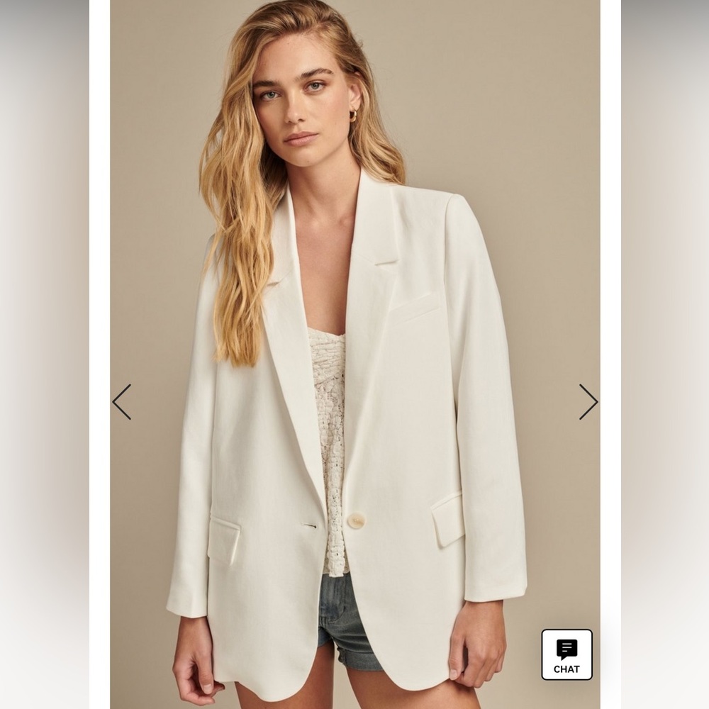 Lucky Brand White Blazer